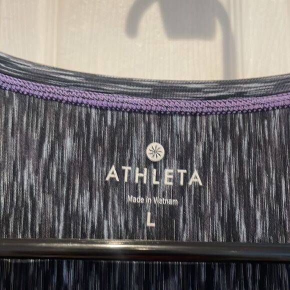 Athleta vneck racerback tank top SZ large - Picture 2 of 7